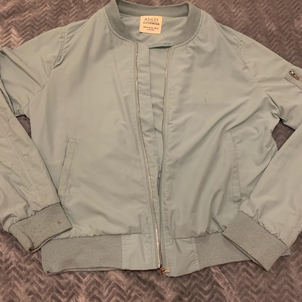 Ashley Outwear || Blue thin jacket